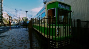 引退した路面電車